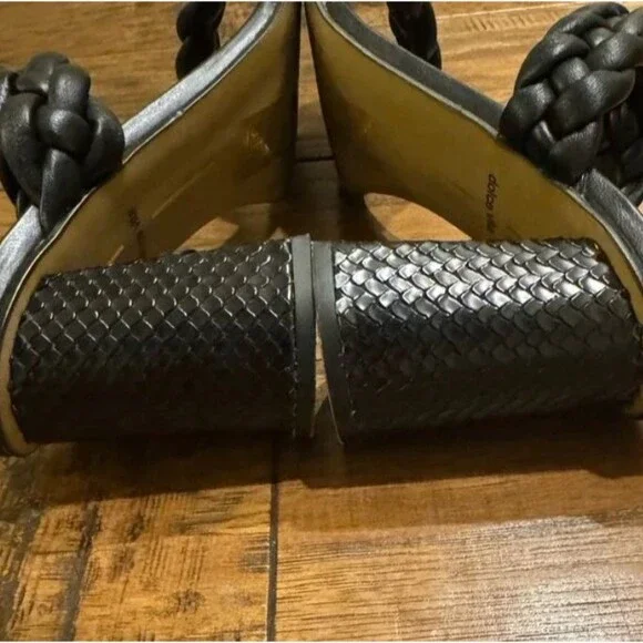 Dolce Vita Women's Paily Stella Heel Size 7.5 Black Braided - Picture 3 of 9